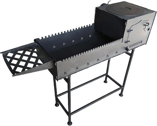 Uhome Galvanized Charcoal Grill 125cmx101cm