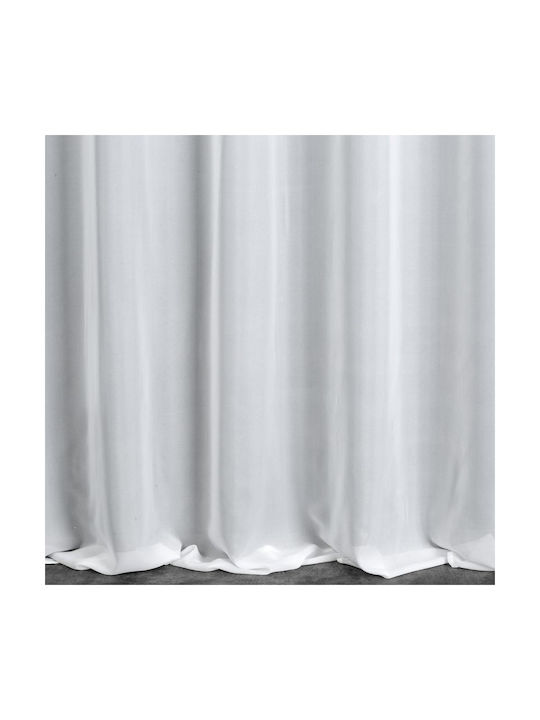 Eurofirany Vorhang mit Grommet Weiß 250x300cm