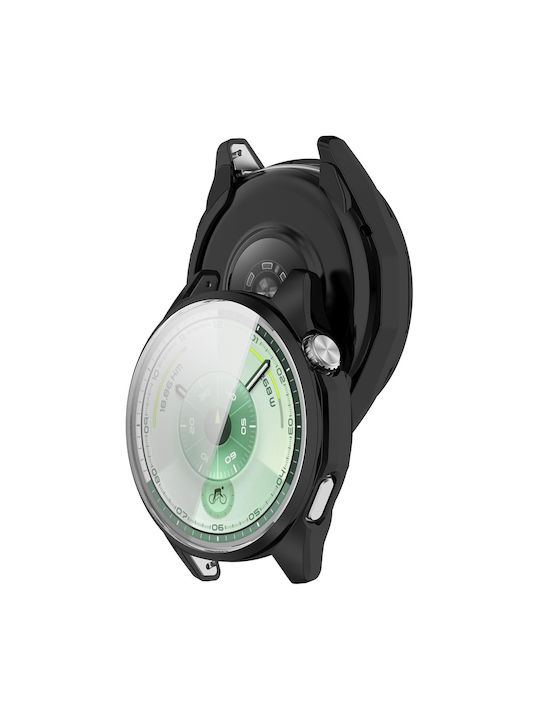 2 1 Husă Protectoare Acoperire Ecran Huawei Watch GT 6 46 mm Negru