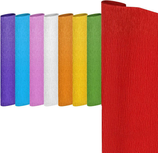 Waffelpapier Farben 2mx50cm Justnote 39100 Rote 10Stück