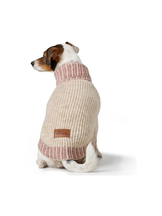 Hunter Dog Sweater Set with Hat Odense 30cm Pink
