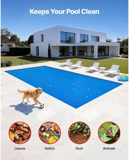 Vevor Solar Pool Cover 1097x549cm 1pcs