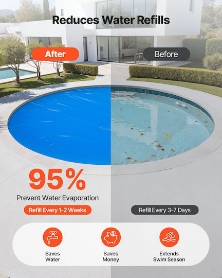 Vevor Solar Round Pool Cover 1pcs