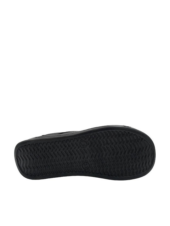 Northcure Air Max Γυναικεία Δερμάτινα Ανατομικά Σαμπό Μαύρα