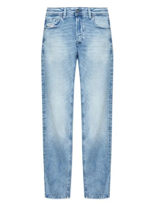 Men's Jeans Pants with Slim Fit Blue