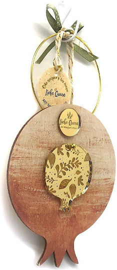 LiebeQueen Hanging Pomegranate Wooden LiebeQueen Hanging Pomegranate Wooden