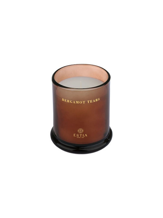 Estia Aromatic Candle in Jar with Bergamot Tears Perfume 227gr