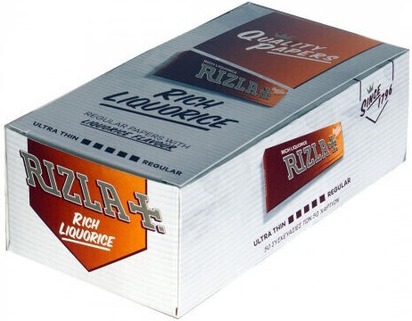 Rizla Χαρτάκια Στριφτού Τσιγάρου Γλυκόριζα 50 φύλλα 50τμχ