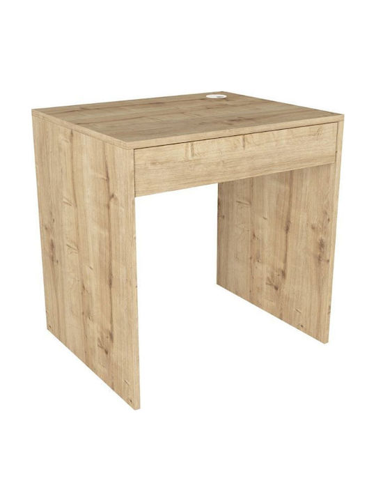 Γραφείο Mida Ξύλινο Sapphire Oak 72x60x73.8εκ.