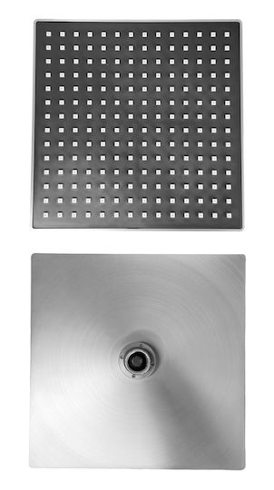 Bruno Square Showerhead