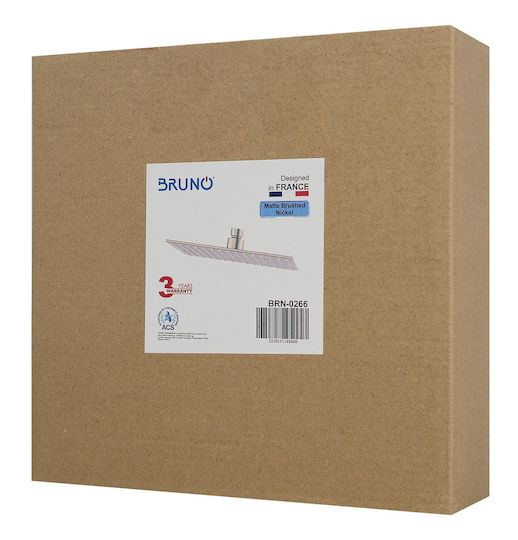 Bruno Square Showerhead