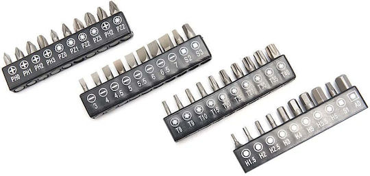 HBM Machines Niveluri Cheie dinamometrică Caroiaj 1/4" Cuplu 1-5 Nm cu Lungimea 15buc