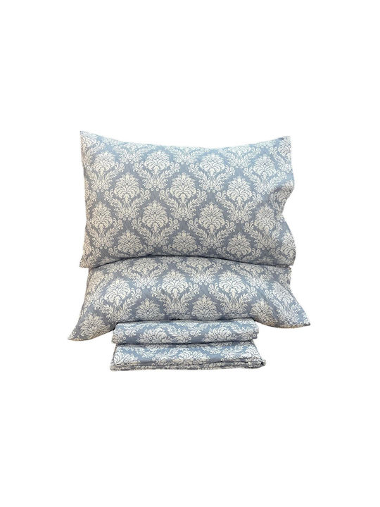 Linea Home Duvet Cover Double 200x240 Blue