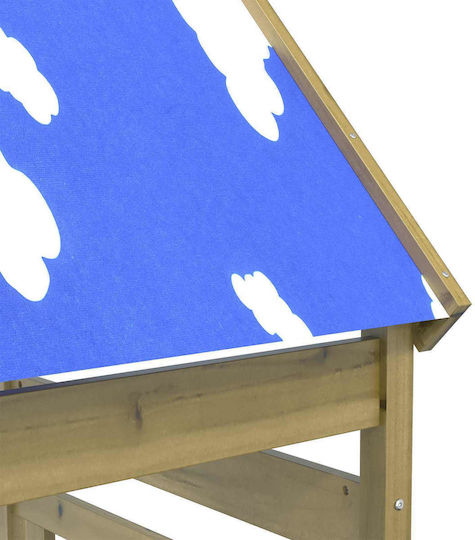 vidaXL Turn de lemn 52.5x85x265cm. Maro