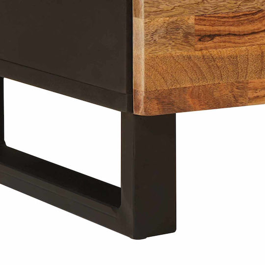vidaXL Badezimmerschrank B38xT33.5xH58cm Braun