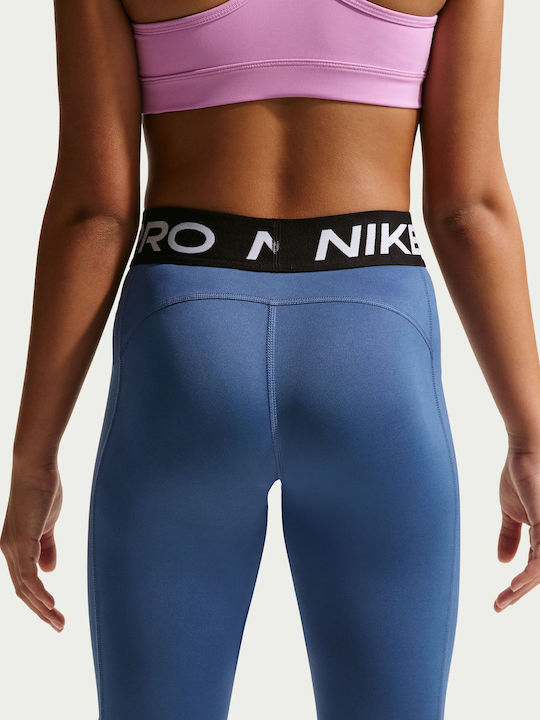 Kids Legging Sports Long Dri-Fit Navy Blue