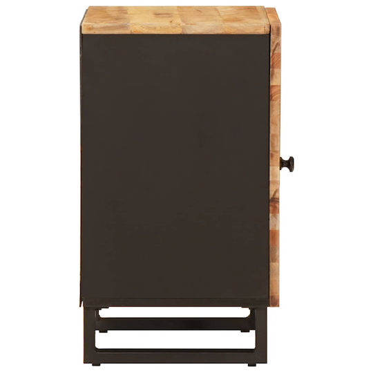 vidaXL Badezimmerschrank B38xT33.5xH58cm Braun