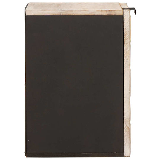 vidaXL Ντουλάπι Μπάνιου 38x33x48cm Λευκό