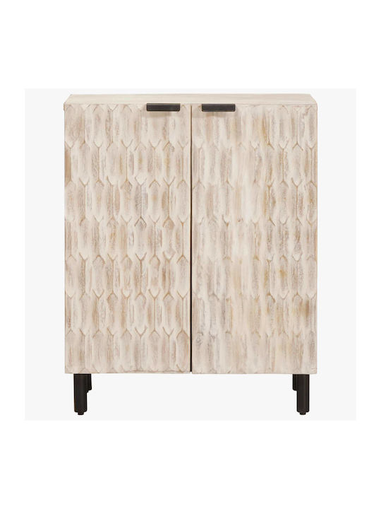 Office Storage Cabinet White L60xW33.5xH75cm