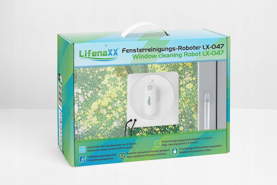 Technaxx Battery Robot Window Cleaner White