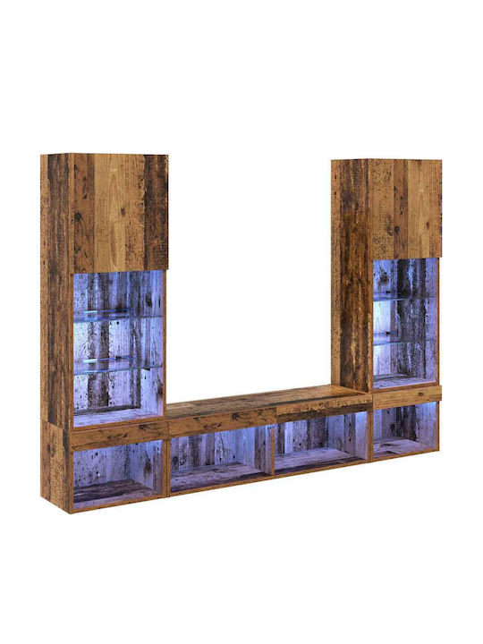Wohnzimmer TV-Einheit Coffee mit Beleuchtung L40.5xB30xH102cm