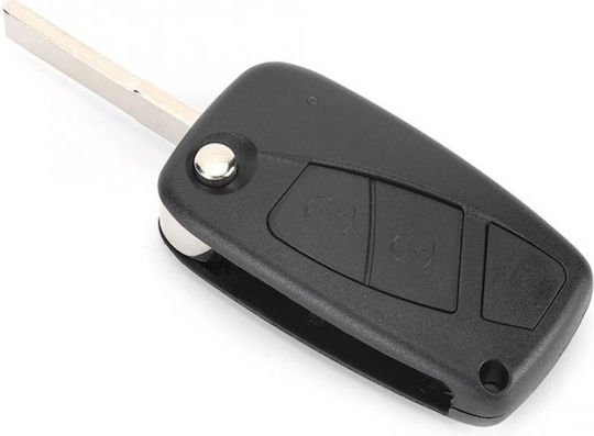 Husă Cheie Auto Compatibilă Fiat Punto Ducato Stilo Panda Doblo Bravo 2 Butoane