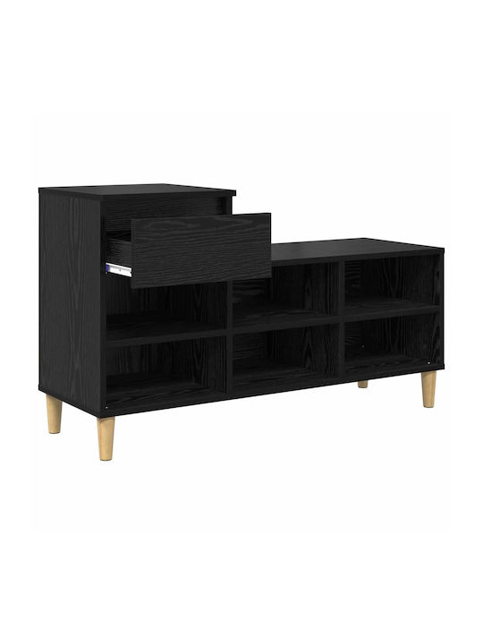 Holz Schuhschrank 102x36x60cm