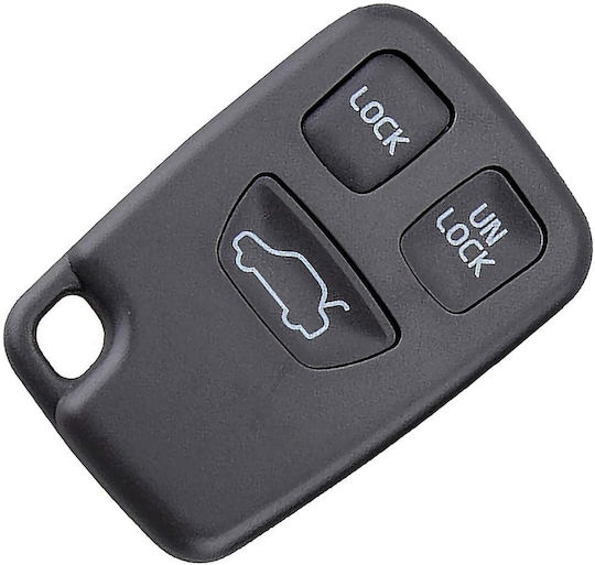 Husă Cheie Auto 3 Butoane Volvo S40 V40 S70 C70 V70 XC70 XC90 S60 S80 S90 V70 V90