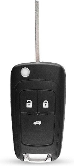 Husă Pentru Chei Auto Compatibilă Opel Chevrolet Vauxhall 3 Butoane