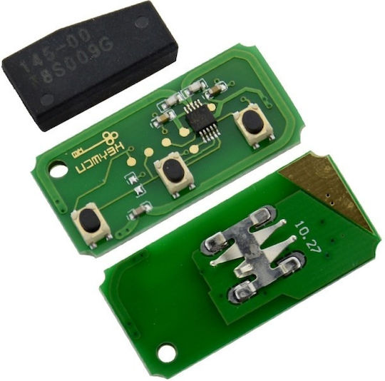 Kompatible Autoschlüssel Schutzhülle Für Ford Focus Fiesta Mondeo 4d60 433mhz Fo21 3 Tasten