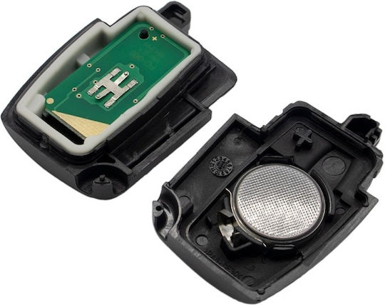 Complete Car Key Compatible Ford Focus Fiesta Mondeo 4d63 433mhz 3 Buttons Window Closing