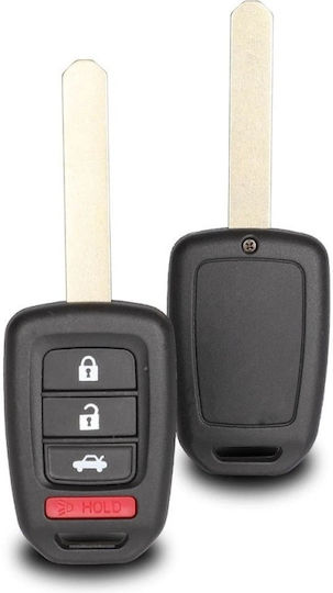 Autoschlüssel Schutzhülle Kompatibilität Honda Accord Civic CR-V Pilot Fit 4 Tasten