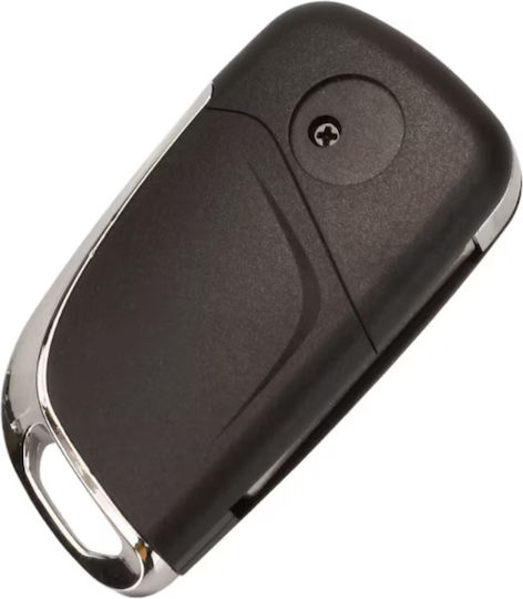 Husă Pliabilă Pentru Chei Auto Opel Vauxhall Chevrolet 2 Butoane Elemente Cromate