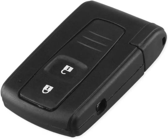 Husă Pentru Chei Auto Toyota 2 Butoane Compatibilă Cu Modelele Corolla Prius Camry Rav4