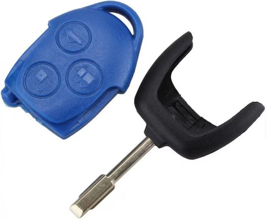 Car Key Case Ford 3 Buttons Compatible Transit Transit Connect Tourneo Mondeo