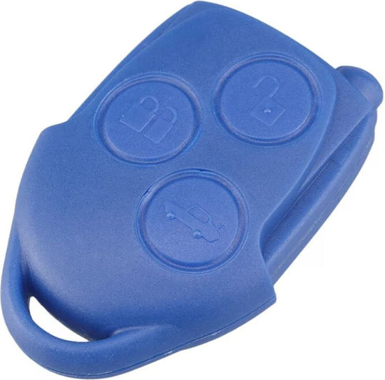 Car Key Case Ford 3 Buttons Compatible Transit Transit Connect Tourneo Mondeo