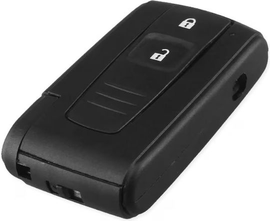 Husă Pentru Chei Auto Toyota 2 Butoane Compatibilă Cu Modelele Corolla Prius Camry Rav4