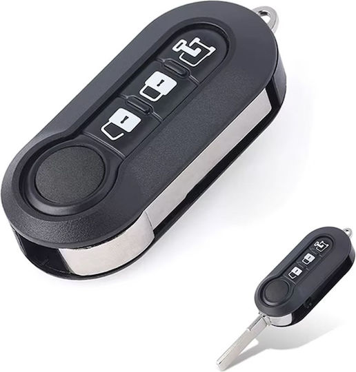 Husă Pentru Chei Auto 3 Butoane Compatibilă Fiat Van Fiat Ducato Fiat 500 Citroen Jumper Peugeot Boxer Dodge Ram Sip22 Blade