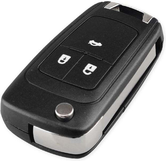 Husă Pentru Chei Auto Compatibilă Opel Vauxhall Chevrolet Buick 3 Butoane