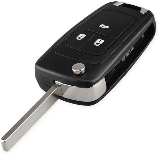 Husă Pentru Chei Auto Compatibilă Opel Vauxhall Chevrolet Buick 3 Butoane