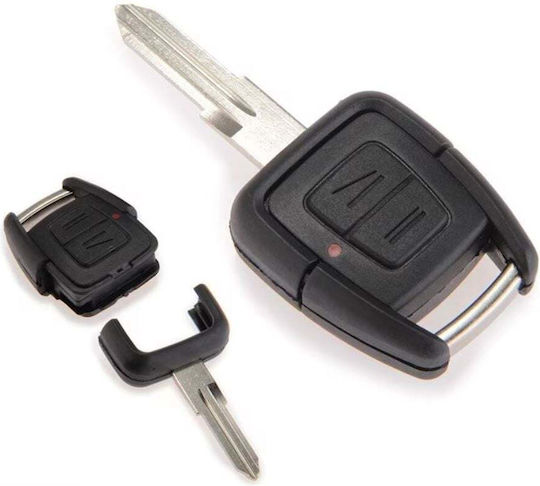 Husă Pentru Chei Auto 2 Butoane Lamă Stânga – Compatibil Opel Vauxhall Astra Corsa Meriva Zafira