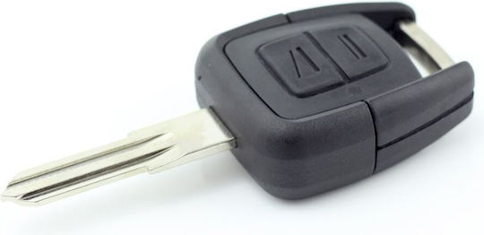 Husă Pentru Chei Auto 2 Butoane Lamă Stânga – Compatibil Opel Vauxhall Astra Corsa Meriva Zafira