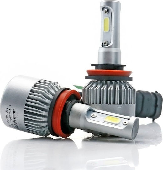 Lămpi Autoturismului S2 / H11 / H8 / H9 Canbus LED 6500K Alb rece 12-24V / 36V 36W 2buc