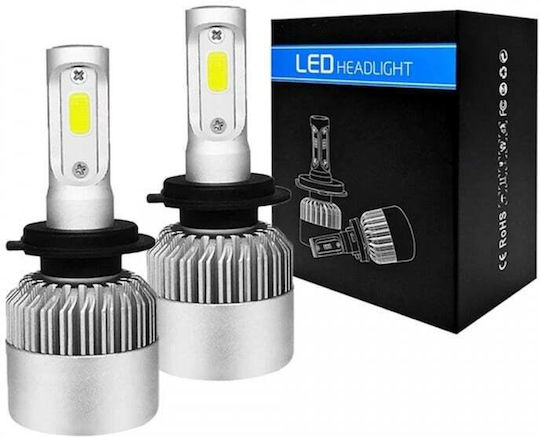 Lămpi Autoturismului S2 / H7 Canbus LED 6500K Alb rece 12-24V / 36V 36W 2buc