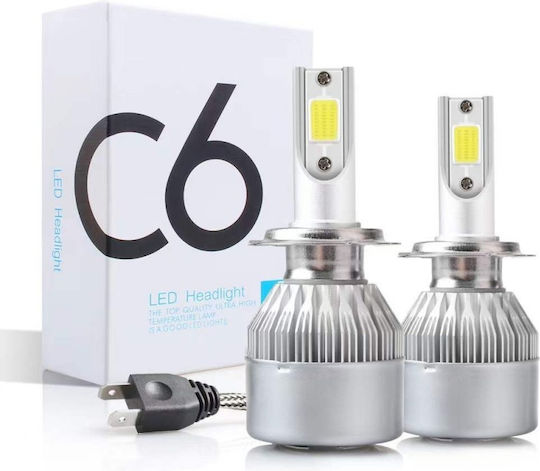 Lămpi Autoturismului H7 LED 6500K Alb rece 12-24V / 32V 36W 2buc