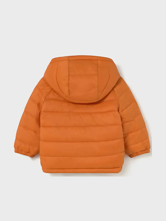 Kinder Freizeitjacke mit Kapuze Orange