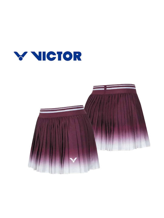 Athletic Dryfit Skirt Shorts Victor K-56300 D Red