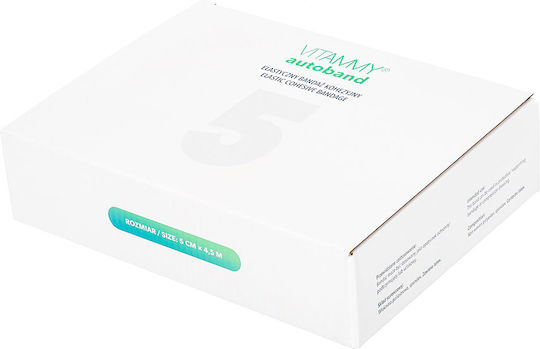 Vitammy Ελαστικός Αυτοκόλλητος Επίδεσμος 5cm x 4.5m