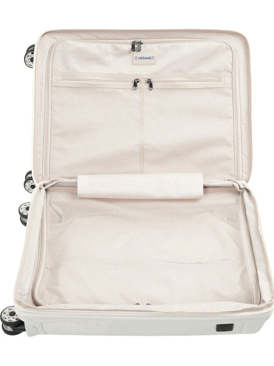 Verage Cabin Travel Suitcase Hard with 4 Wheels Height 55cm