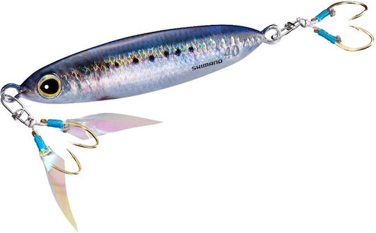 Shimano Butterfly Flach Leuchtend 8,5 cm 80 g Zebra